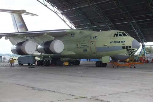 Máy bay vận tải IL-76MD-90A mới nhất do Nga chế tạo